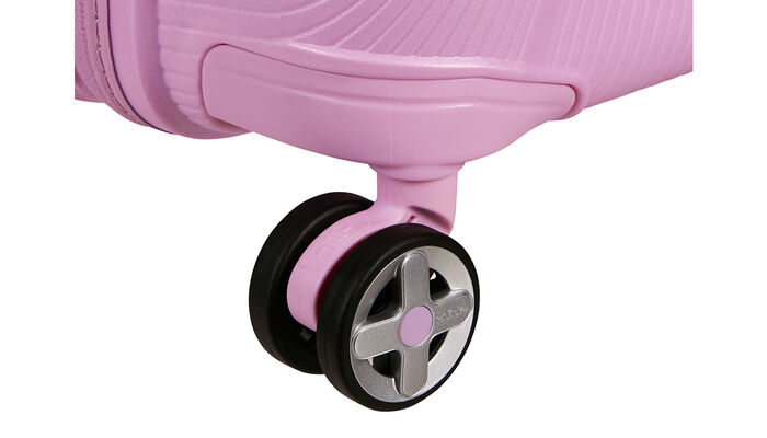 Doubles roues limitant les chocs 