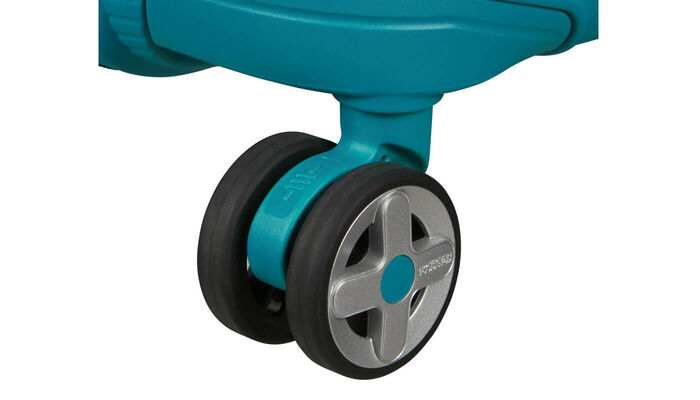 Doubles roues limitant les chocs 