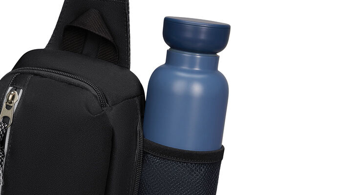 Poche zippée porte-bouteille