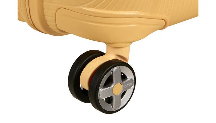 Doubles roues limitant les chocs 