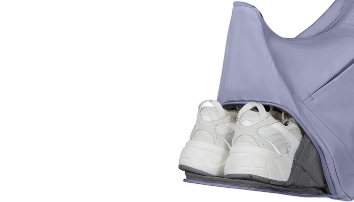 Poche latérale pour chaussures