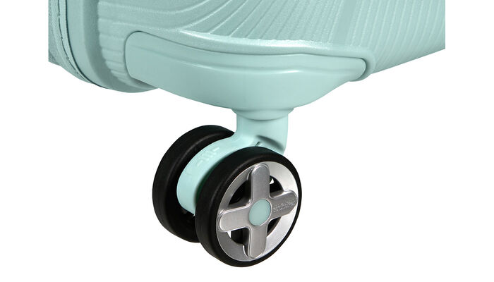 Doubles roues limitant les chocs 