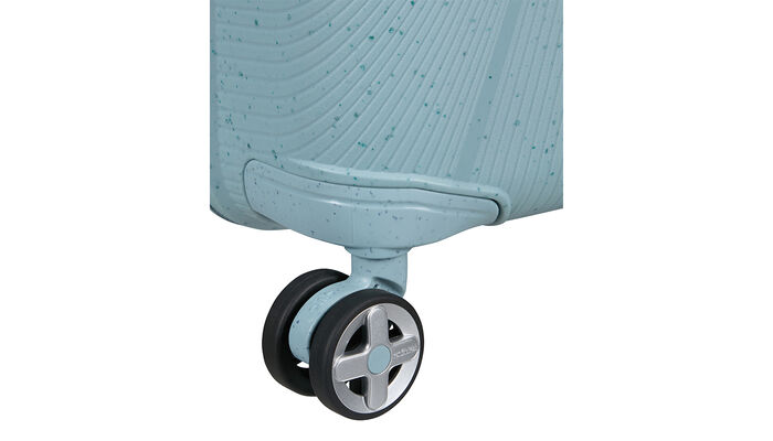 Doubles roues limitant les chocs 