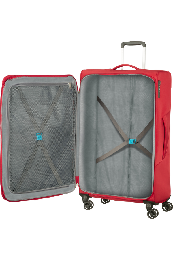 American Tourister Summerfunk Spinner Exp TSA 79cm  Rouge