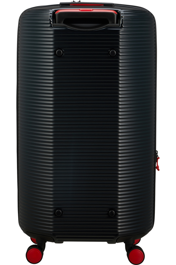 American Tourister Rollio Spinner 75cm  Noir/Rouge