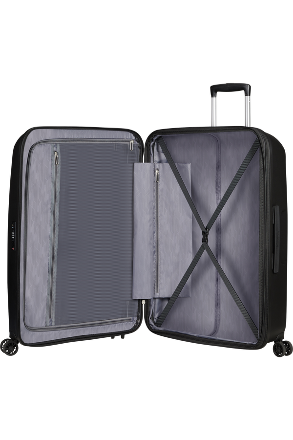American Tourister Bon Air Dlx Spinner TSA Expandable 75cm  Noir