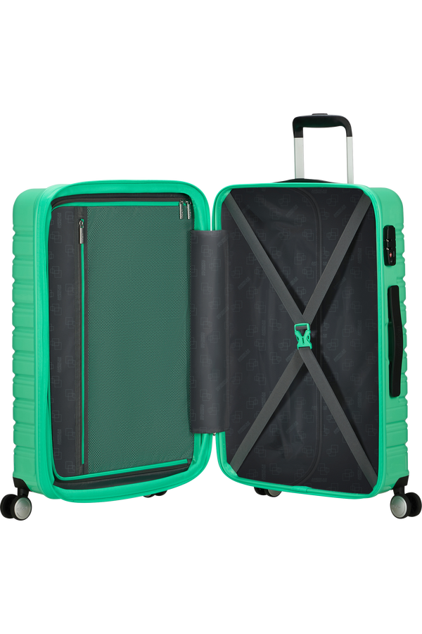 American Tourister Flashline Pop Spinner Exp TSA 67cm  Light Green