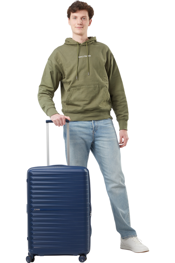 American Tourister Fastforward Spinner 68/25 TSA EXP 68cm  Bleu marine