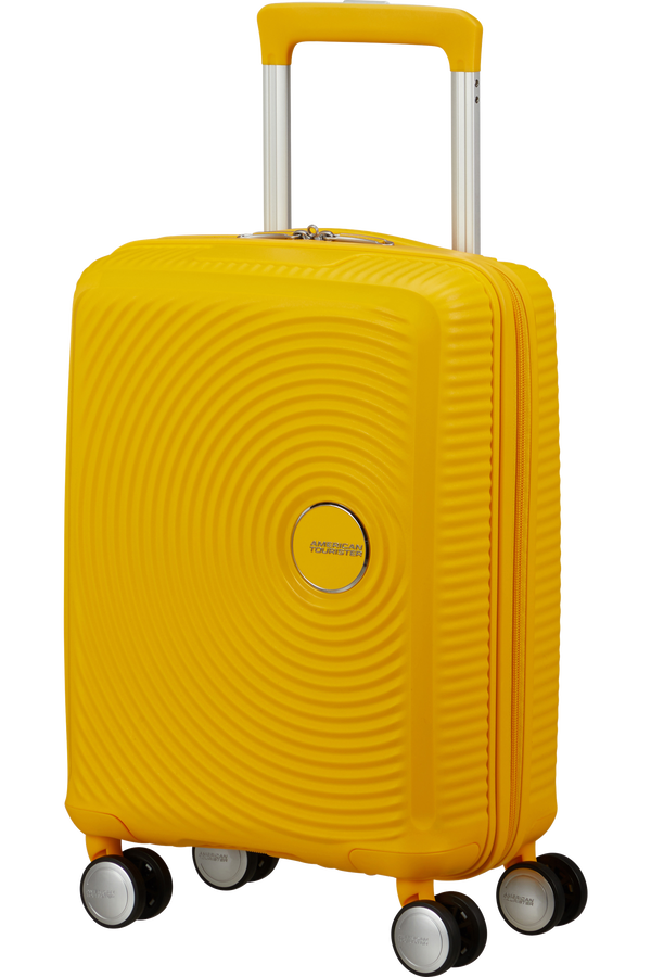 American Tourister Soundbox Mini Spinner 47cm  Jaune or