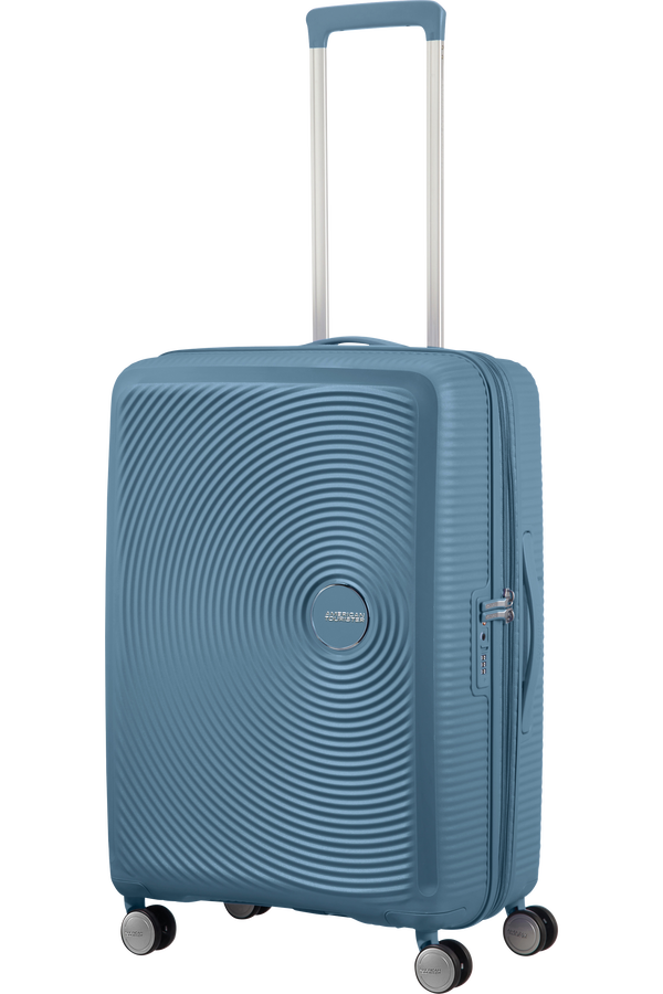 American Tourister Soundbox Spinner Expandable 67cm  Stone Blue