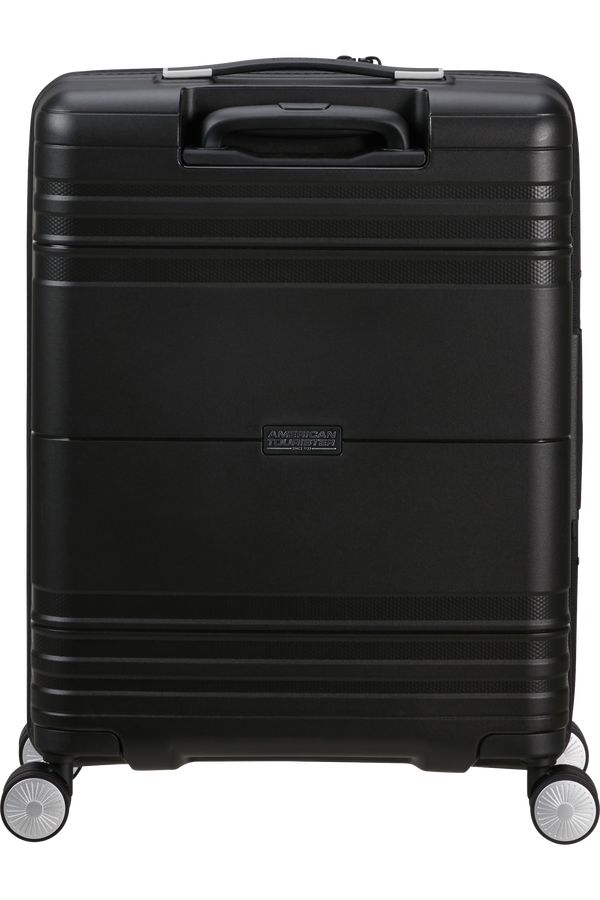 American Tourister Hello Cabin Spinner Expandable 55cm  Grey Melange