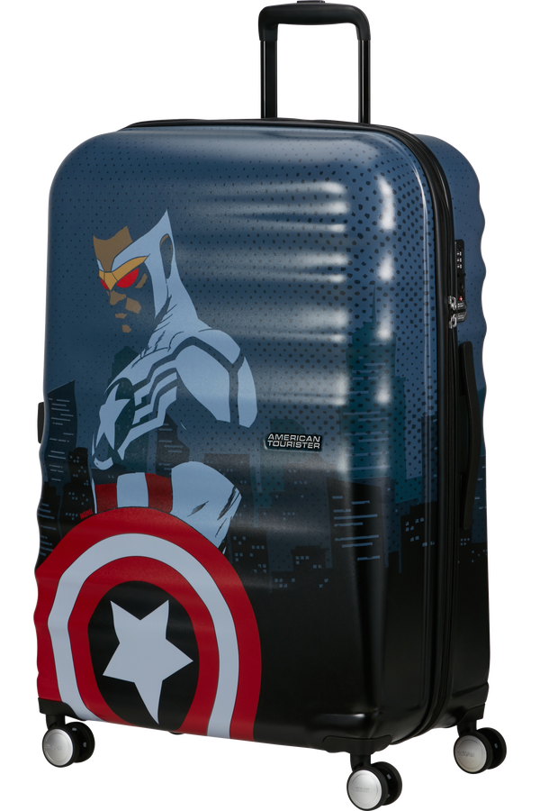 American Tourister Disney Wavebreaker Spinner TSA MARVEL Fl 77cm  Captain America City