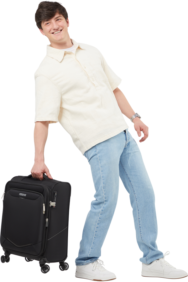 American Tourister SummerRide Spinner S EXP TSA 55cm Noir