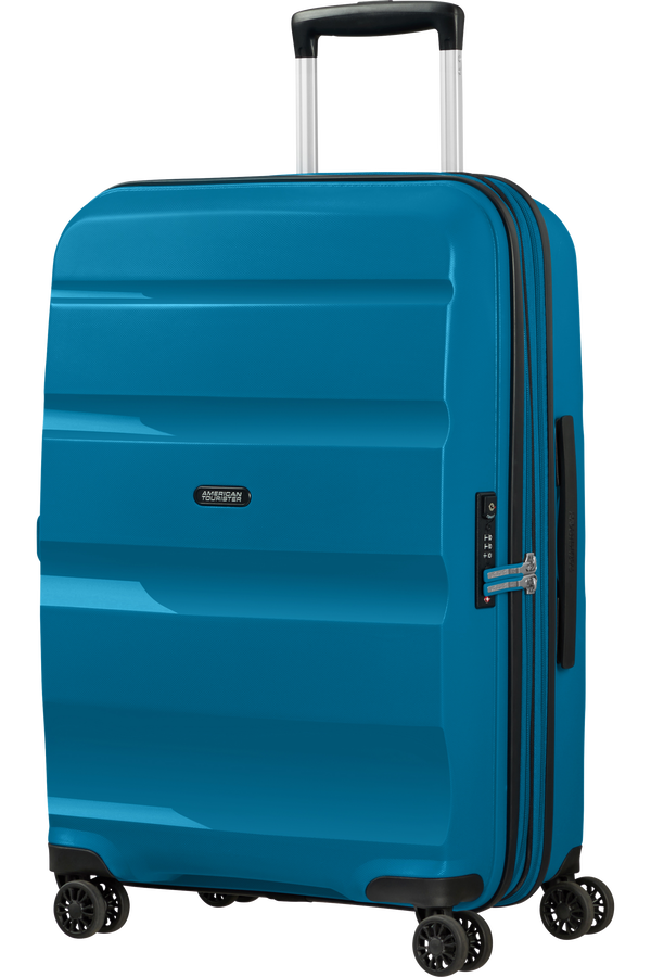 American Tourister Bon Air Dlx Spinner TSA Expandable 66cm  Seaport Blue