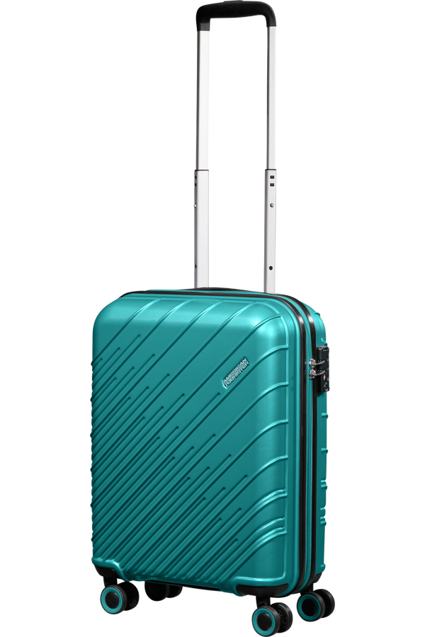 American Tourister Speedstar Spinner 55/20 Tsa  Turquoise fonc&eacute;