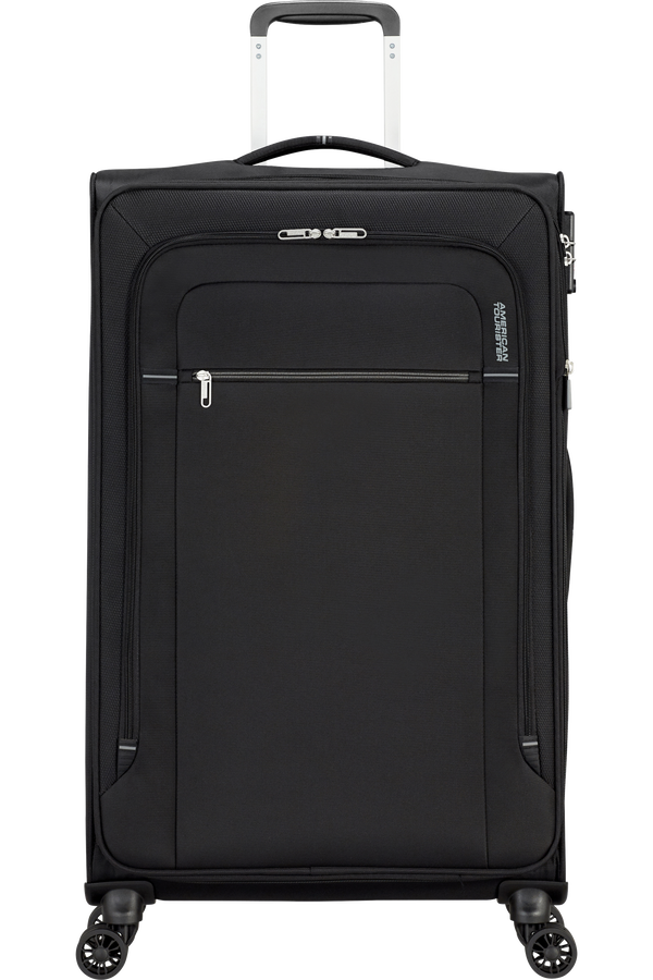 American Tourister Crosstrack Spinner Expandable 79cm  Noir/Gris