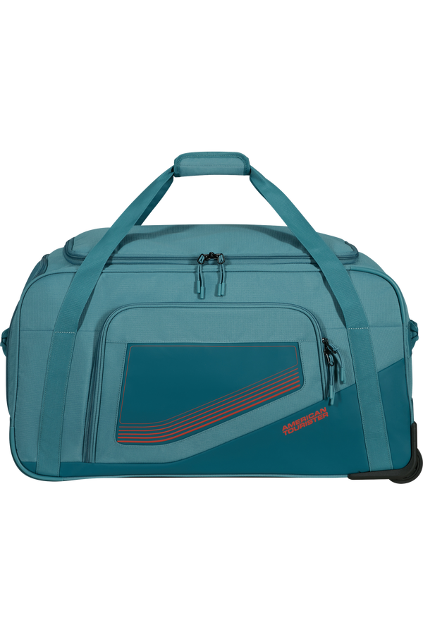 American Tourister City Racer Duffle with Wheels M  Pétrole
