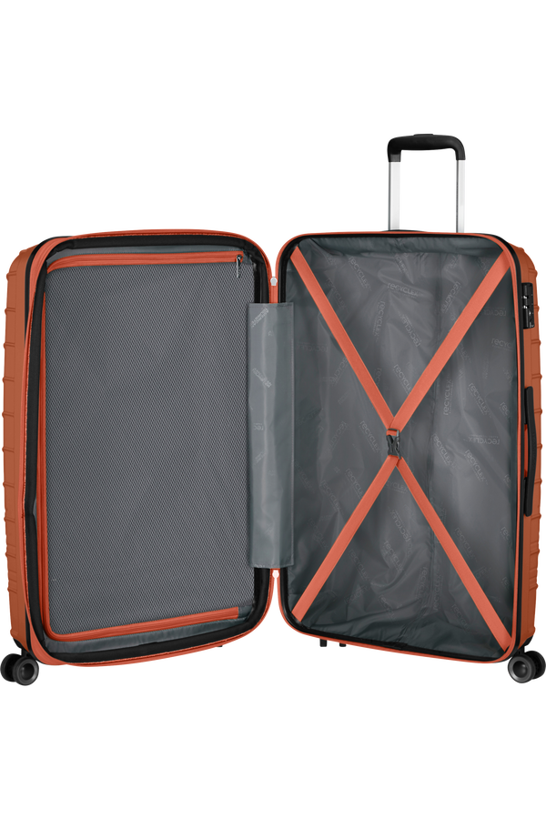 American Tourister Speedstar Spinner 77/28 Exp Tsa  Orange Cuivre