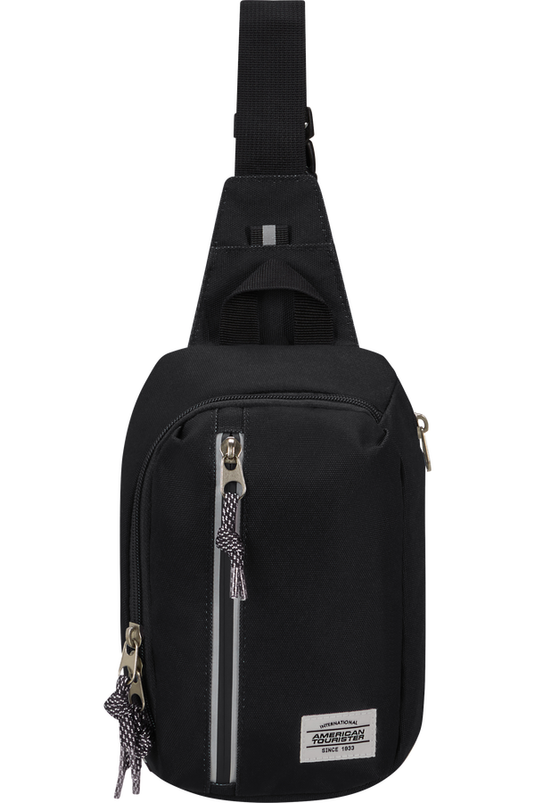 American Tourister Brightup Sling Bag Zip  Noir