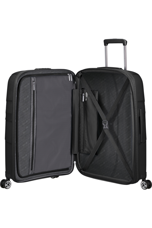 American Tourister Starvibe Spinner Expandable TSA 67cm Noir