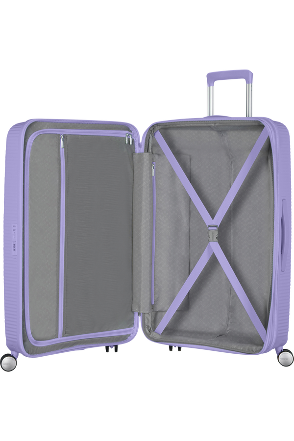 American Tourister Soundbox Spinner Expandable 77cm  Lavande