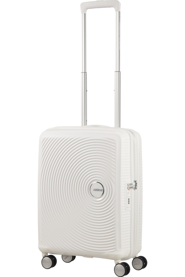 American Tourister Soundbox Spinner extensible 55cm Pure White