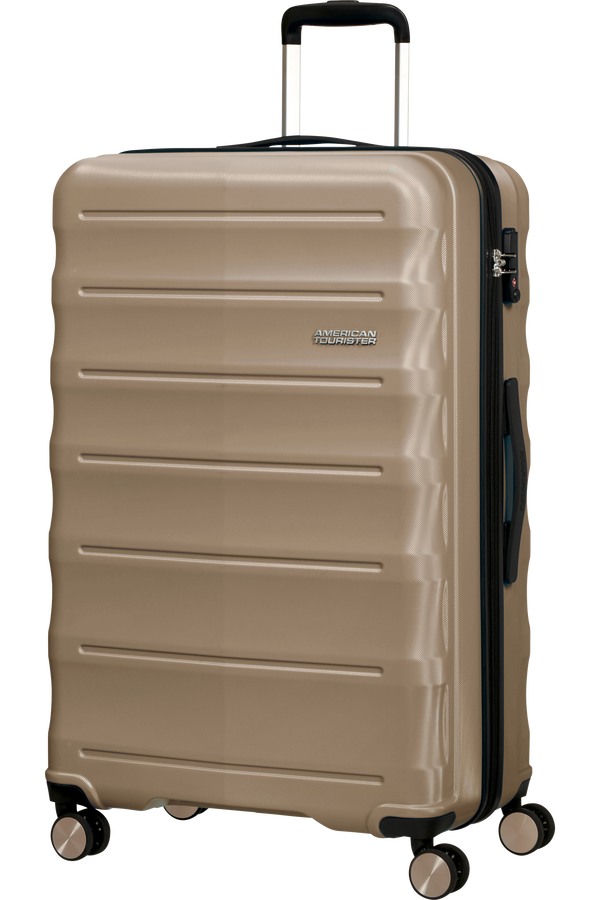 American Tourister Speedlink Spinner TSA 77cm  Perle Cr&egrave;me