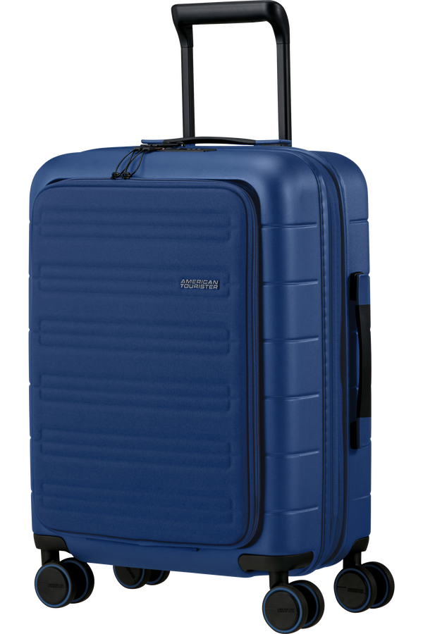 American Tourister Novastream Spinner TSA Exp. Smart 55cm  Bleu marine