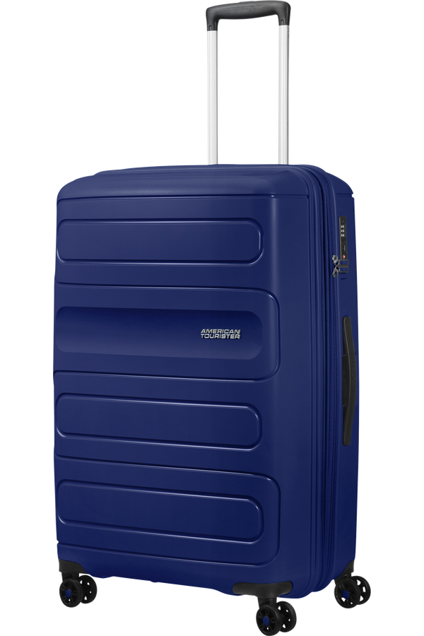 American Tourister Sunside Spinner Expandable 77cm  Bleu marine fonc&eacute;