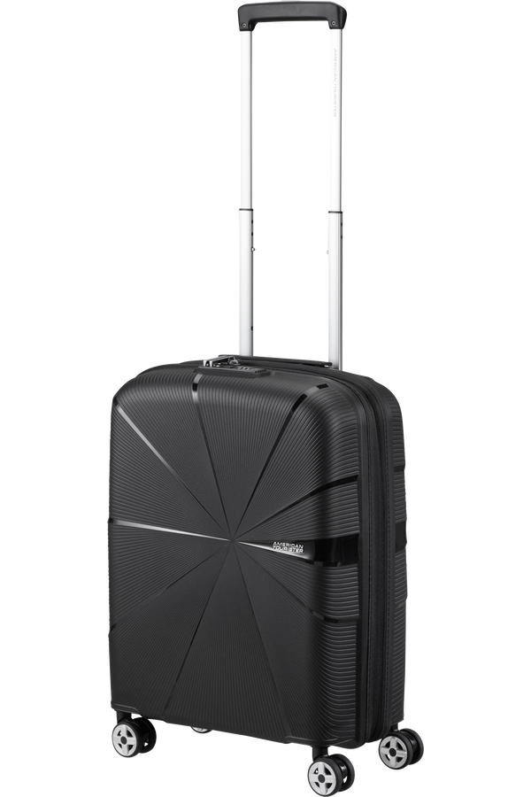 American Tourister Starvibe Spinner Expandable TSA 55cm Noir