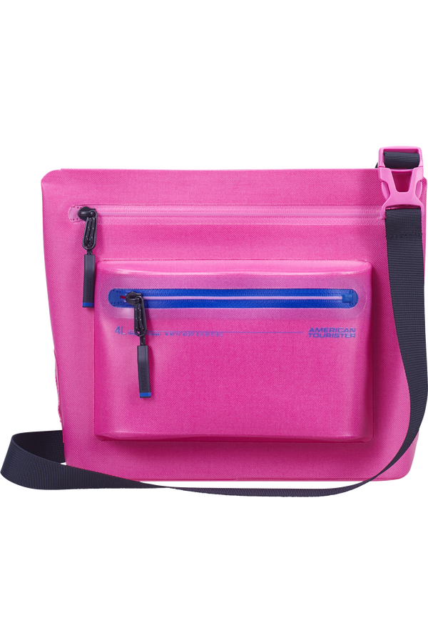 Colourdry M Sac &eacute;paule | American Tourister Colourdry Shoulder Bag M  Electric Fuchsia