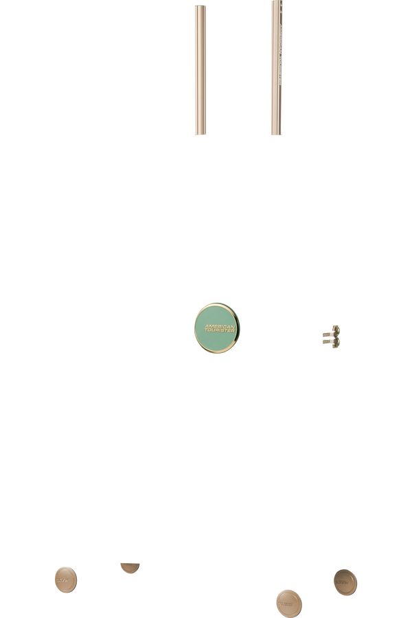 American Tourister Soundbox Spinner TSA Expandable 77cm  Almond Green/Gold