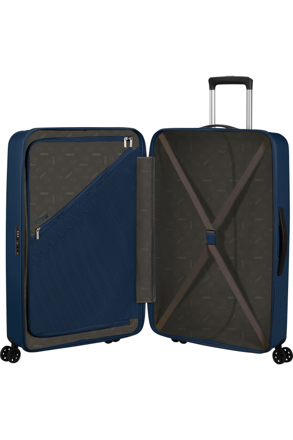 American Tourister Rejoy Spinner 77/28 Tsa 77cm  Bleu marine