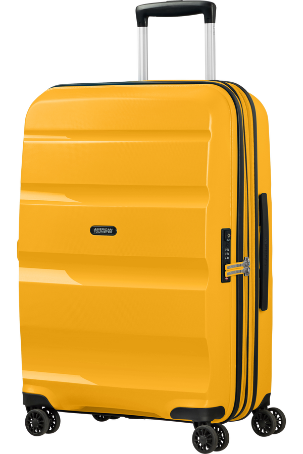 American Tourister Bon Air Dlx Spinner TSA Expandable 66cm  Jaune clair