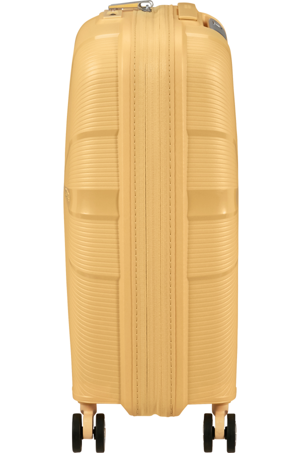 American Tourister StarVibe Spinner Expandable TSA 55cm  Metallic Banana