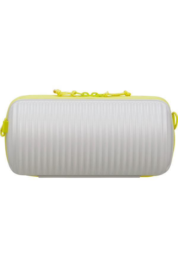 American Tourister Rollio Cross Body  Light Grey/Lime