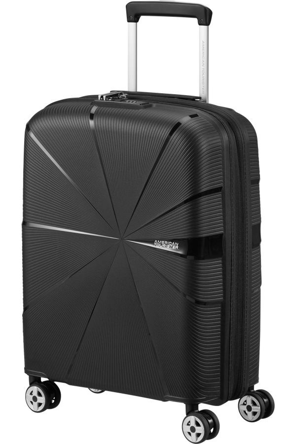 American Tourister Starvibe Spinner Expandable TSA 55cm Noir