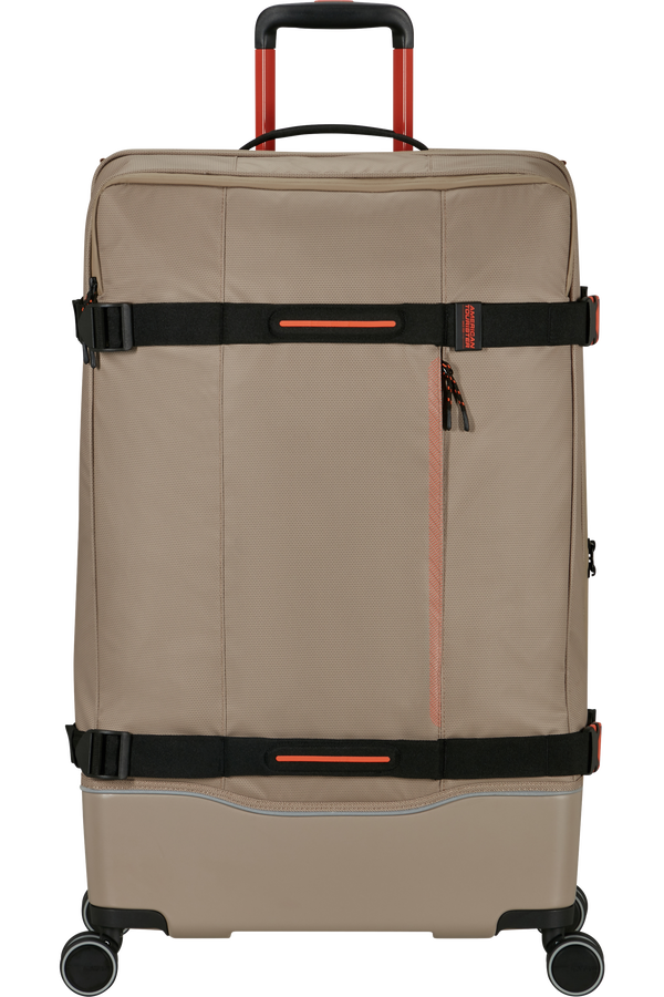 American Tourister Urban Track Spinner L TSA Coated 79cm  Beige/Orange
