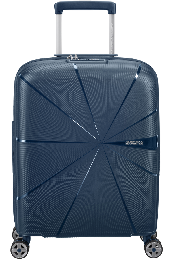 American Tourister Starvibe Spinner Expandable TSA 55cm Marine