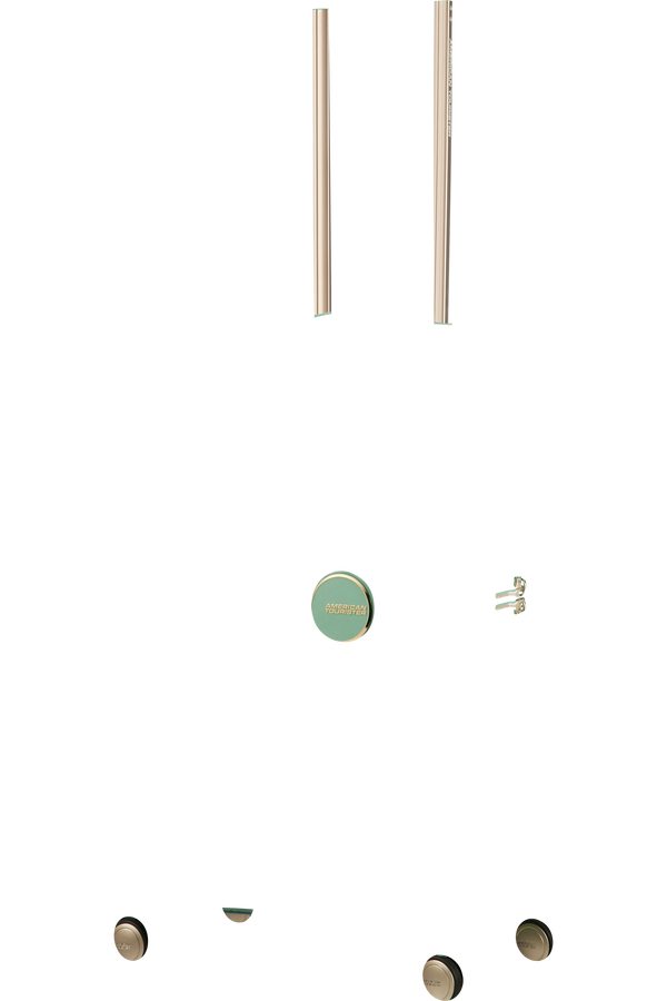 American Tourister Soundbox Spinner TSA Expandable 67cm  Almond Green/Gold