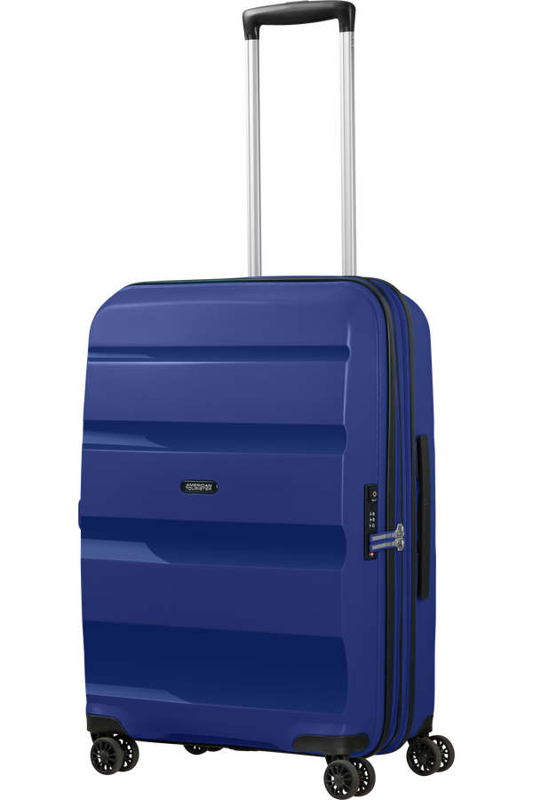 American Tourister Bon Air Dlx Spinner TSA Expandable 66cm  Bleu marine fonc&eacute;