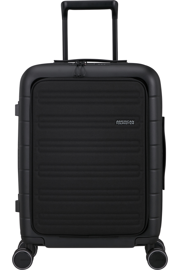 American Tourister Novastream Spinner TSA Exp. Smart 55cm  Noir Ardoise