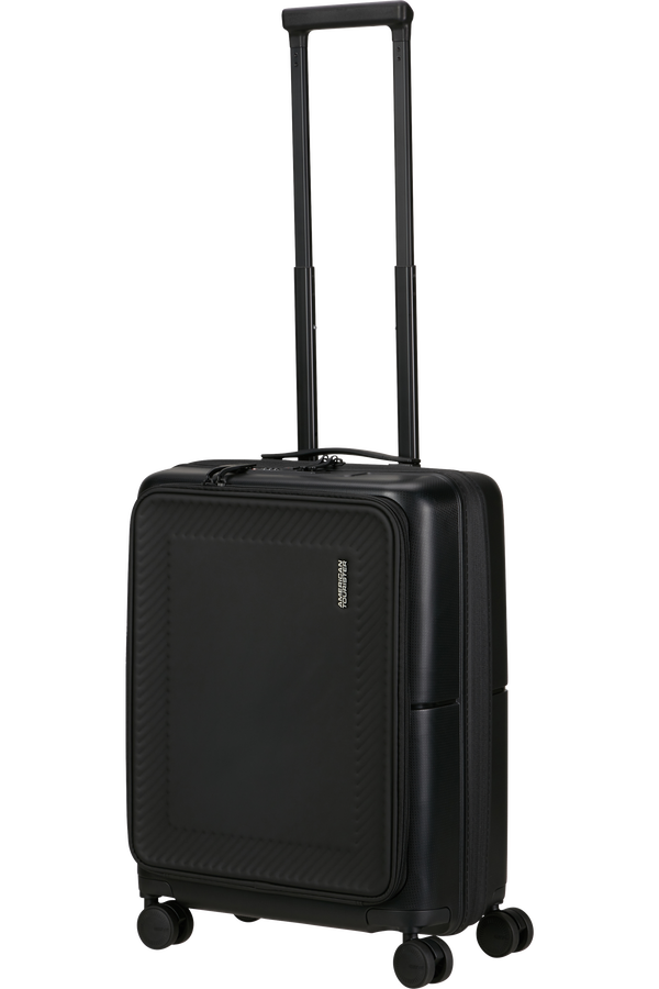 American Tourister DashPop Spinner Expandable Frontloader 55cm  True Black