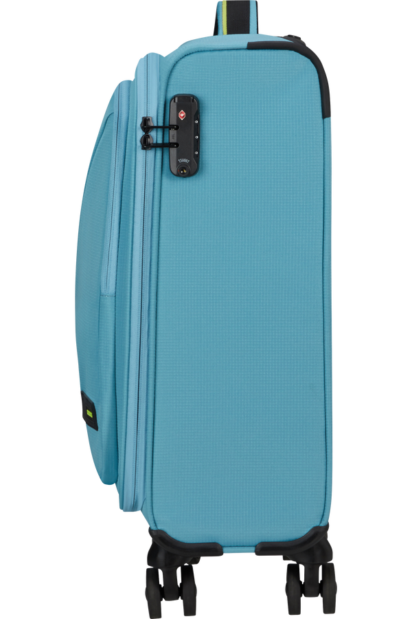 American Tourister Take2cabin Spinner Tsa 55cm  Bleu Vent
