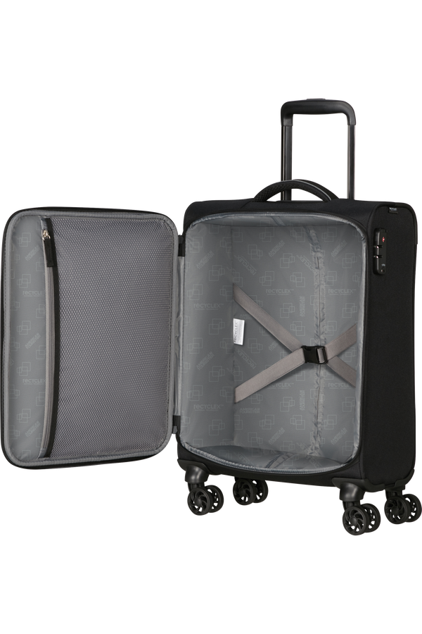American Tourister Take2cabin Spinner Tsa 55cm  Noir