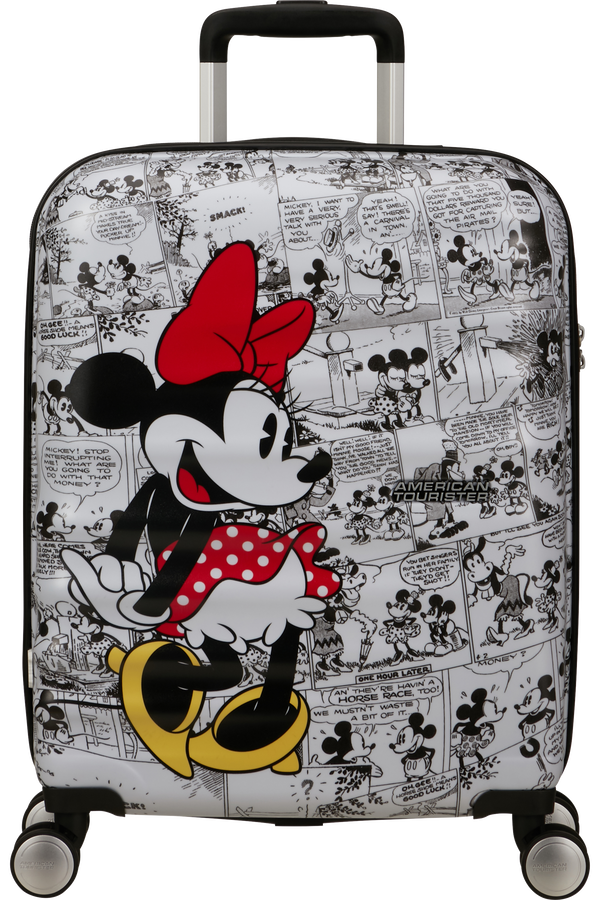 American Tourister Disney Wavebreaker Spinner TSA Disney Fl 55cm  Minnie Comics White