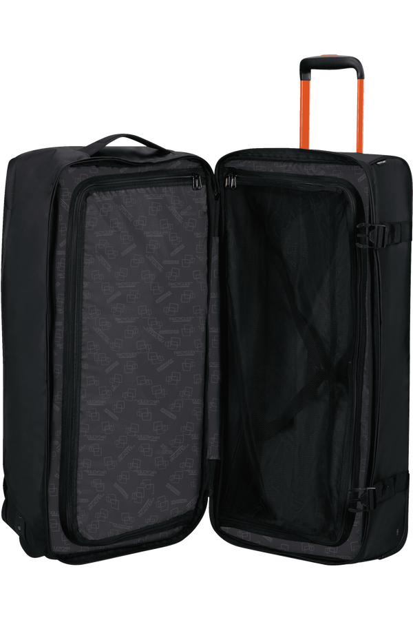American Tourister Urban Track Duffle with wheels Lmtd L  Noir/Orange
