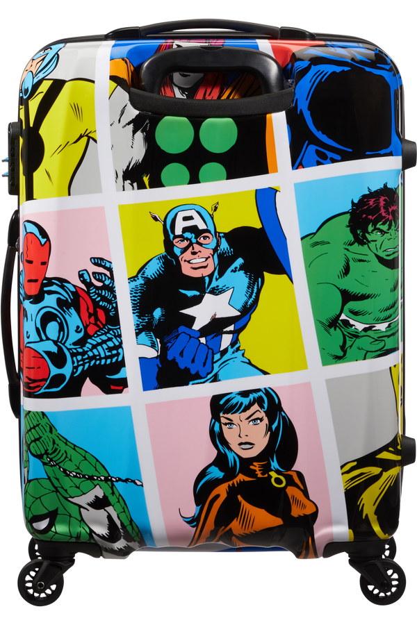 American Tourister Marvel Legends Spinner Alfatwist 65cm  Marvel Pop Art