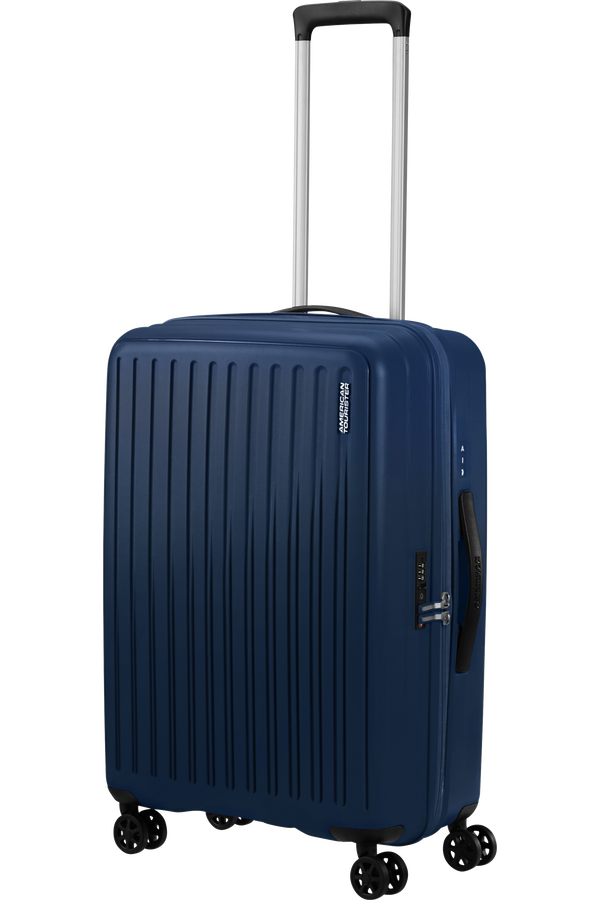 American Tourister Rejoy Spinner 68/25 Tsa 68  Bleu marine