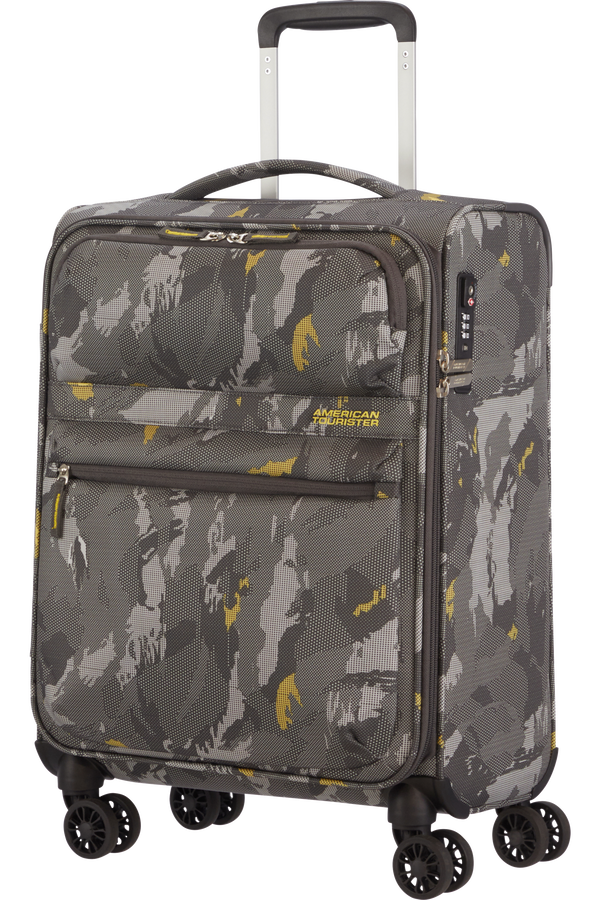 American Tourister Matchup Spinner Print TSA 55cm  Camo Grey